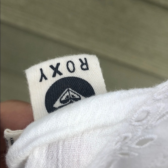 white roxy mini dress - Picture 2 of 2